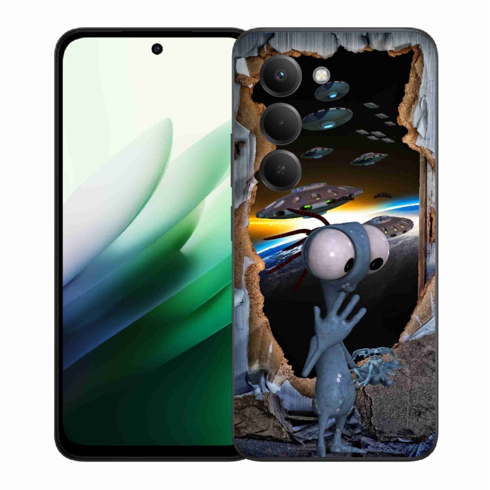 Gélový kryt mmCase na Xiaomi Redmi 15 5G (169mm) - mimozemšťan