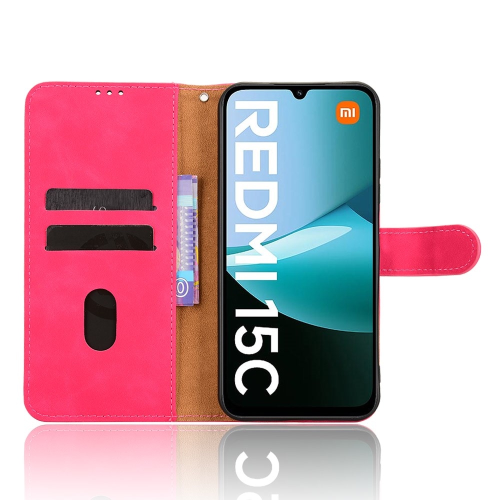 Feel knižkové púzdro na Xiaomi Redmi 15C 4G/5G (173mm) - rose