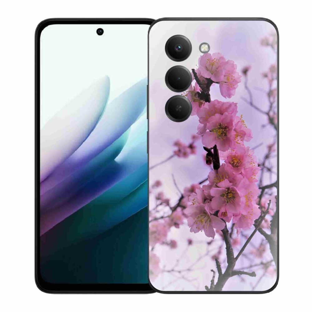Gélový kryt mmCase na Xiaomi Redmi 15 4G/5G (171mm) - kvety 7