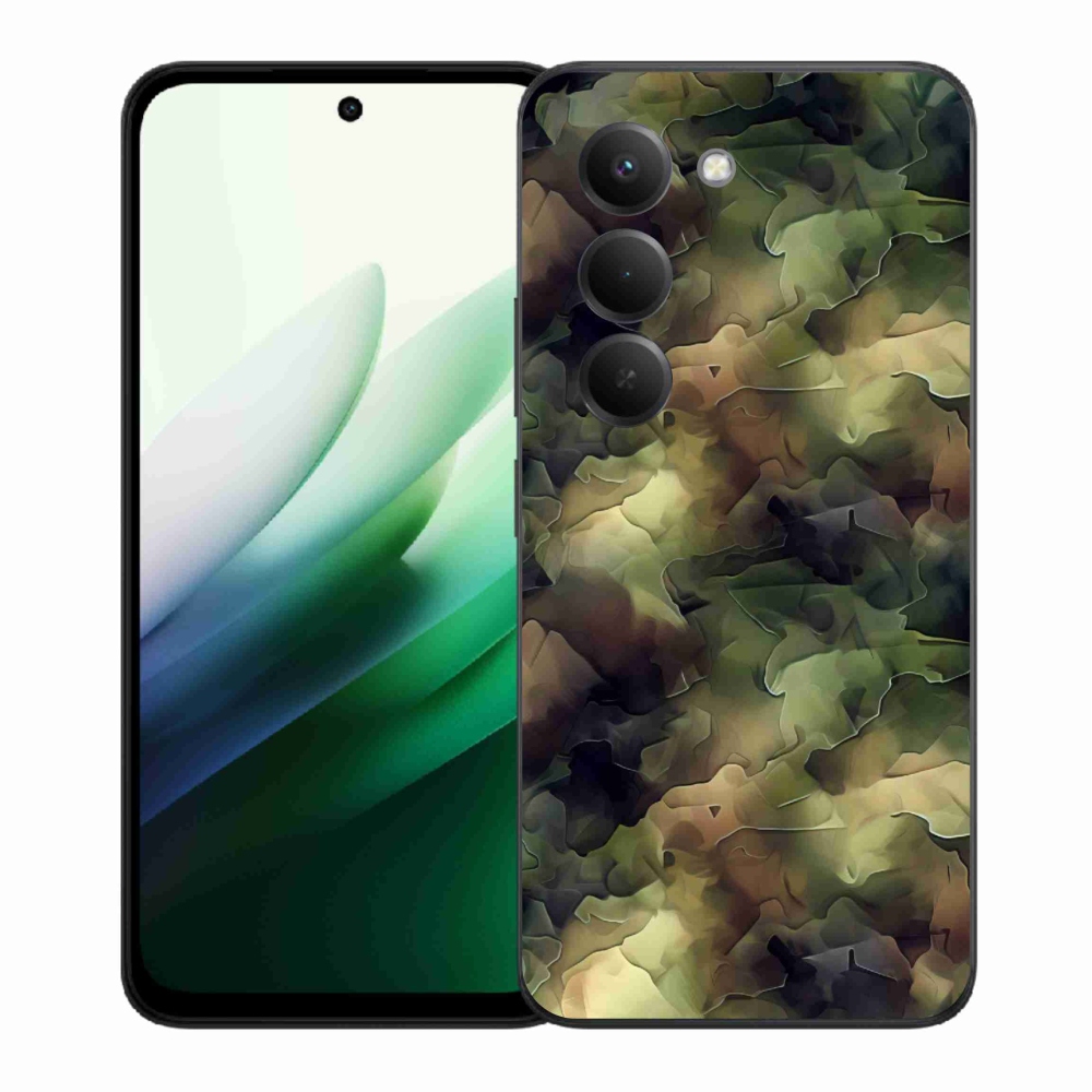 Gélový kryt mmCase na Xiaomi Redmi 15 5G (169mm) - maskáčový vzor 10