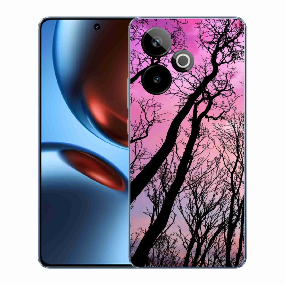 Gélový kryt mmCase na Realme GT 7 5G/GT 7T 5G - opadané stromy