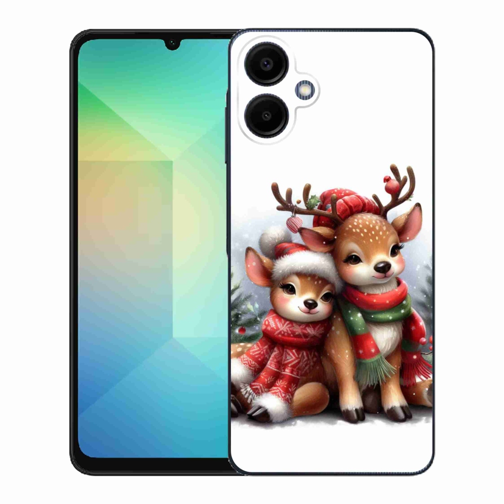 Gélový kryt mmCase na Samsung Galaxy A06 4G - vianočné soby