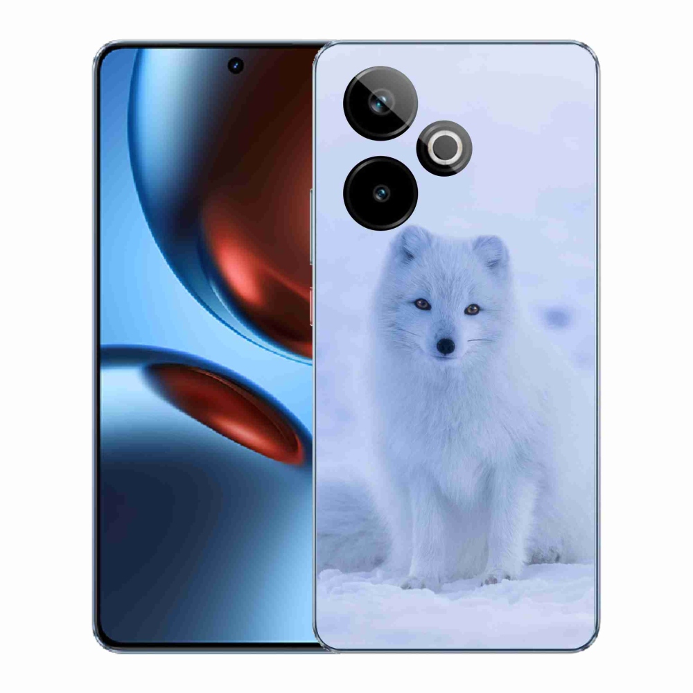 Gélový kryt mmCase na Realme GT 7 5G/GT 7T 5G - polárna líška