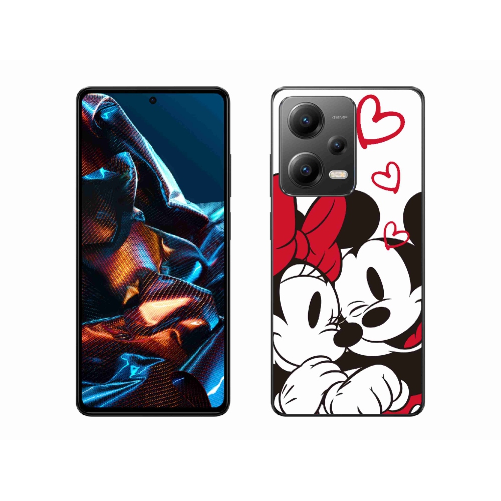 Gélový kryt mmCase na Xiaomi Redmi Note 12 Pro 5G - minnie a mickey