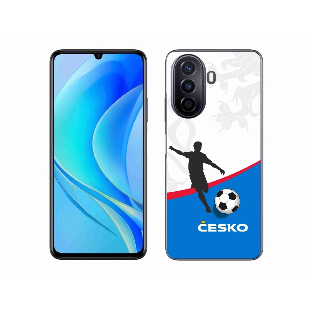 Gélový kryt mmCase na Huawei Nova Y70 - futbal Česko 1