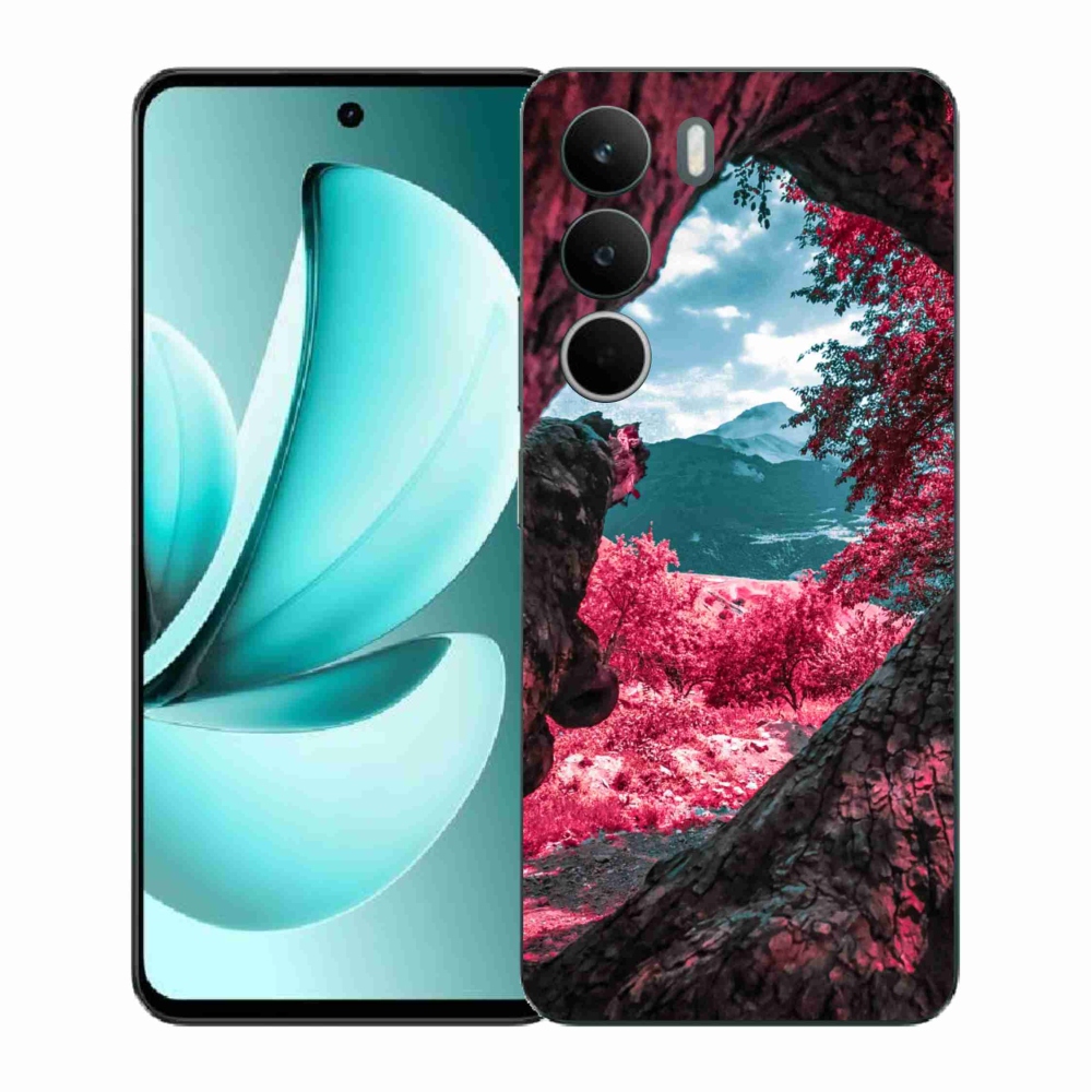 Gélový kryt mmCase na Realme C71 - výhľad na hory