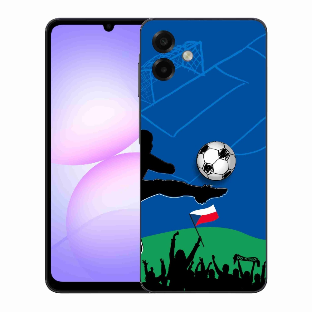 Gélový kryt mmCase na Samsung Galaxy A07 4G - fanúšikovia futbalu