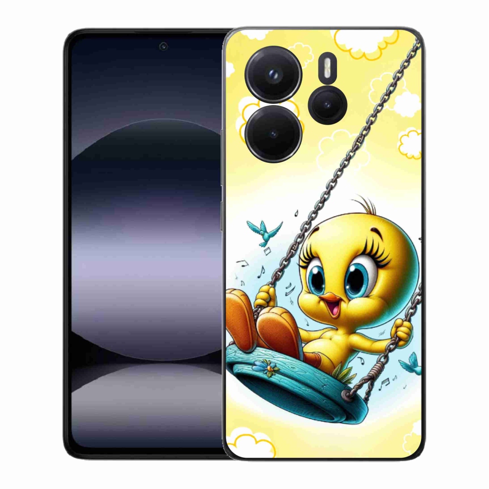 Gélový kryt mmCase na Xiaomi Redmi Note 14 - tweety