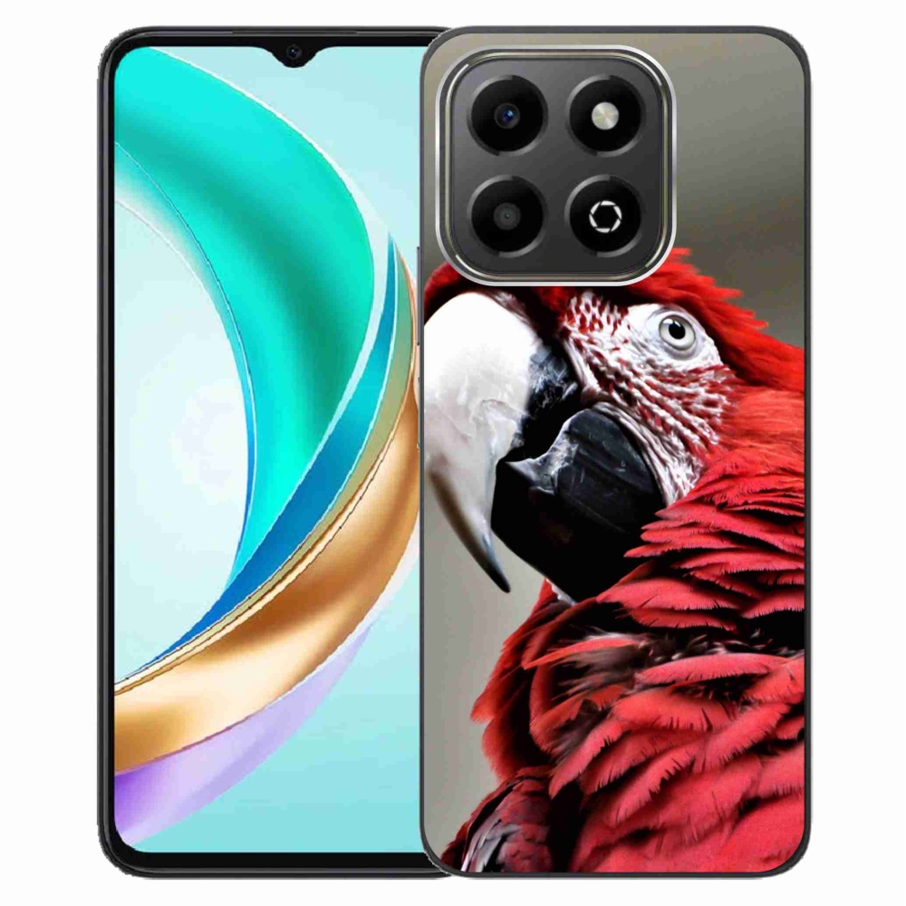 Gélový kryt mmCase na Honor X6b - papagáj ara červený