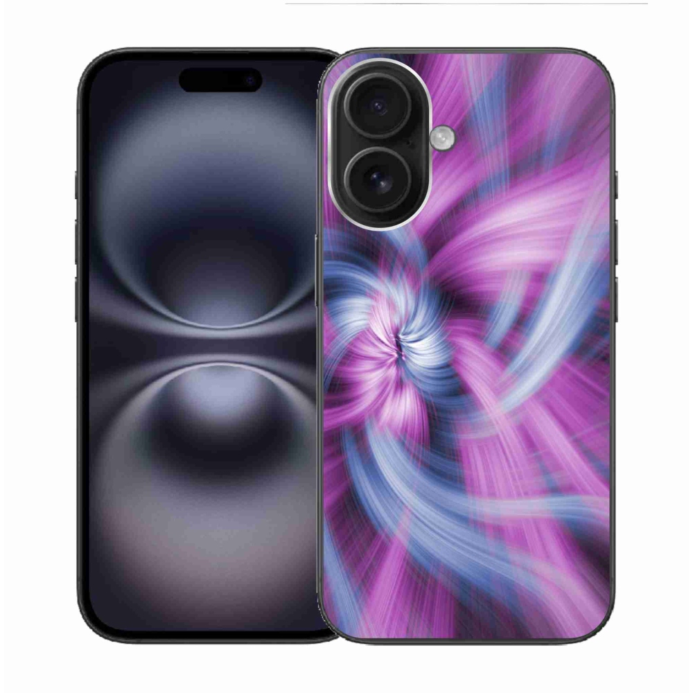 Gélový kryt mmCase na iPhone 16 - abstrakt 12