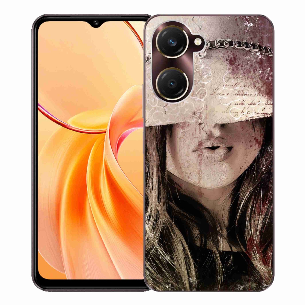 Gélový kryt mmCase na Vivo Y28s 5G - dievča