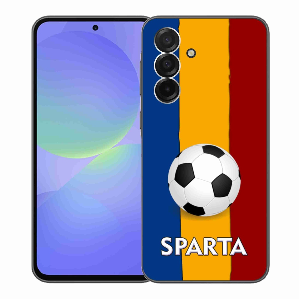 Gélový kryt mmCase na Samsung Galaxy A36 5G - futbal 1
