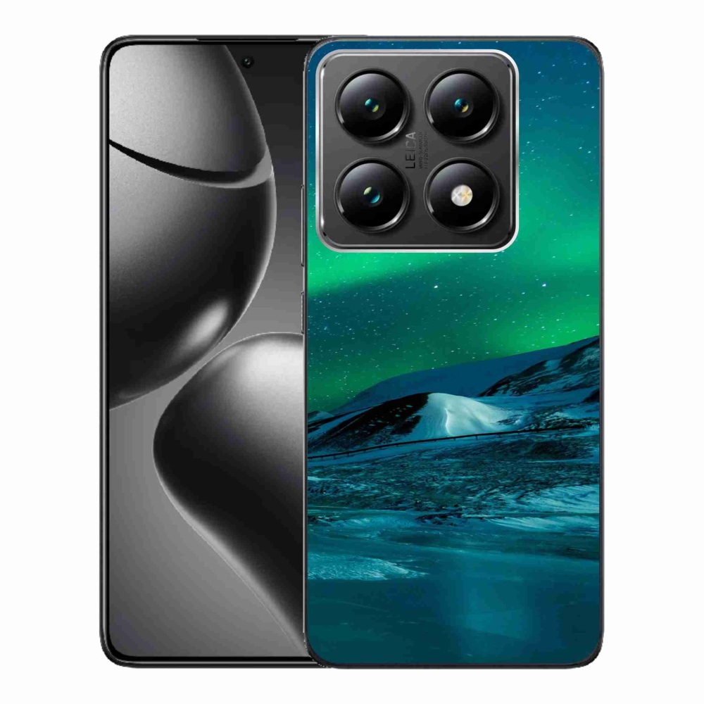 Gélový kryt mmCase na Xiaomi 14T Pro - polárna žiara