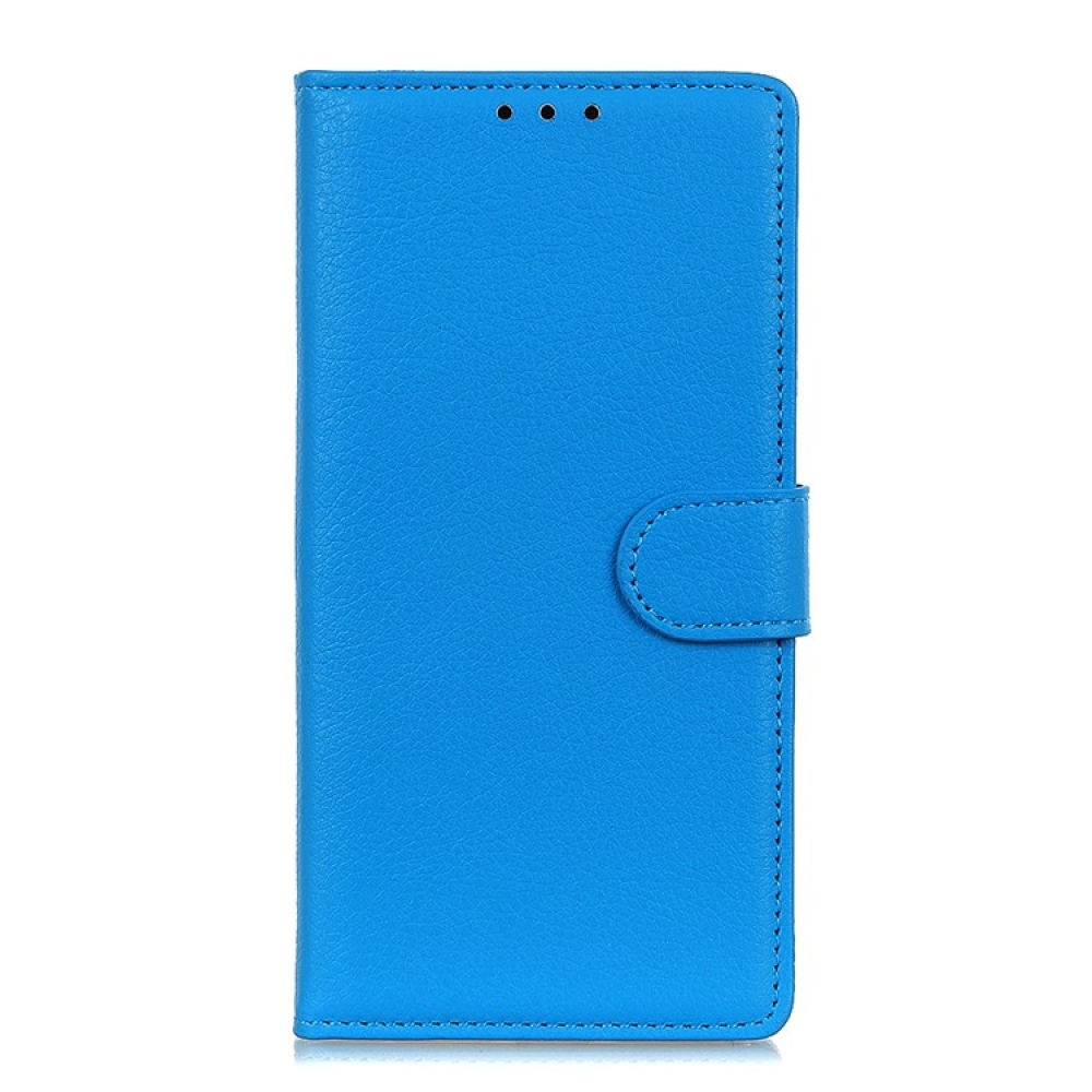 Litchie knižkové púzdro pre Xiaomi 15 Ultra - modré
