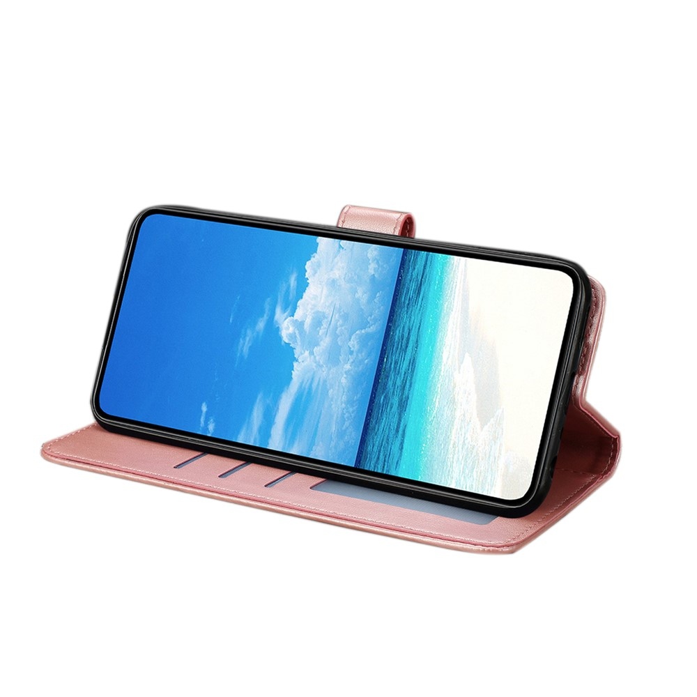 Floral Butterfly knižkové púzdro na Xiaomi 15T Pro - ružovozlaté