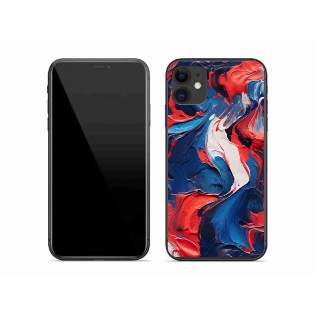 Gélový kryt mmCase na iPhone 11 - abstraktný motív 7