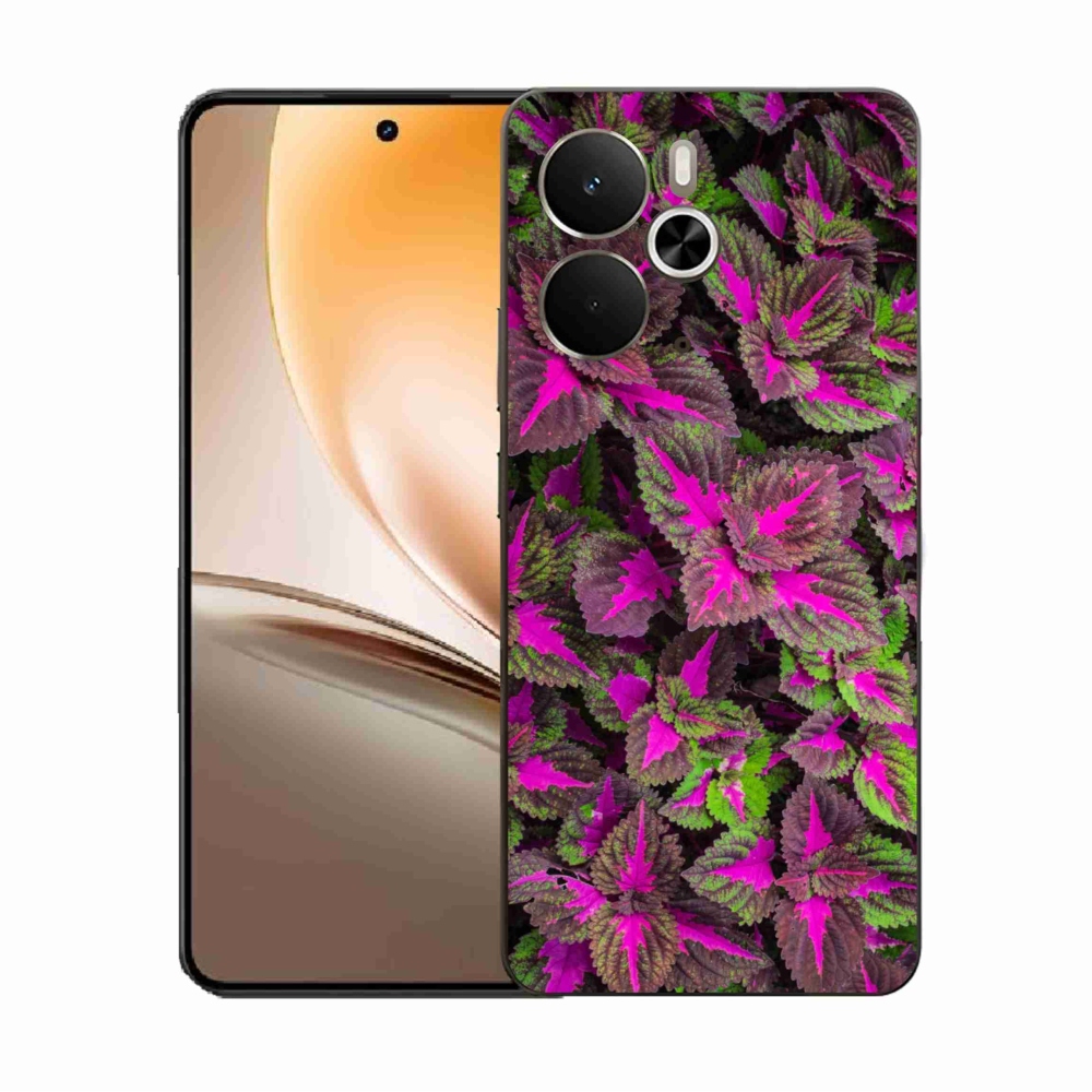 Gélový kryt mmCase na Realme 14 5G - kvety 10