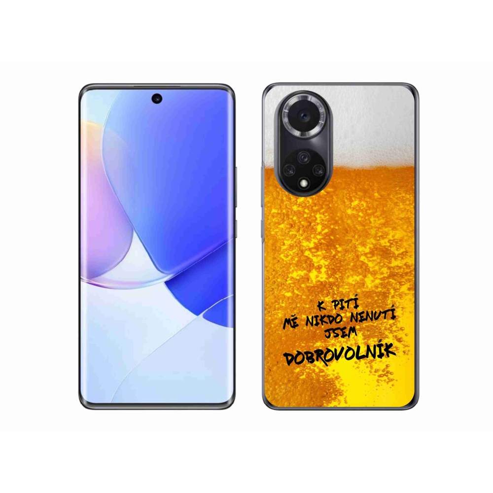 Gélový kryt mmCase na Huawei Nova 9 - pivný motív 4