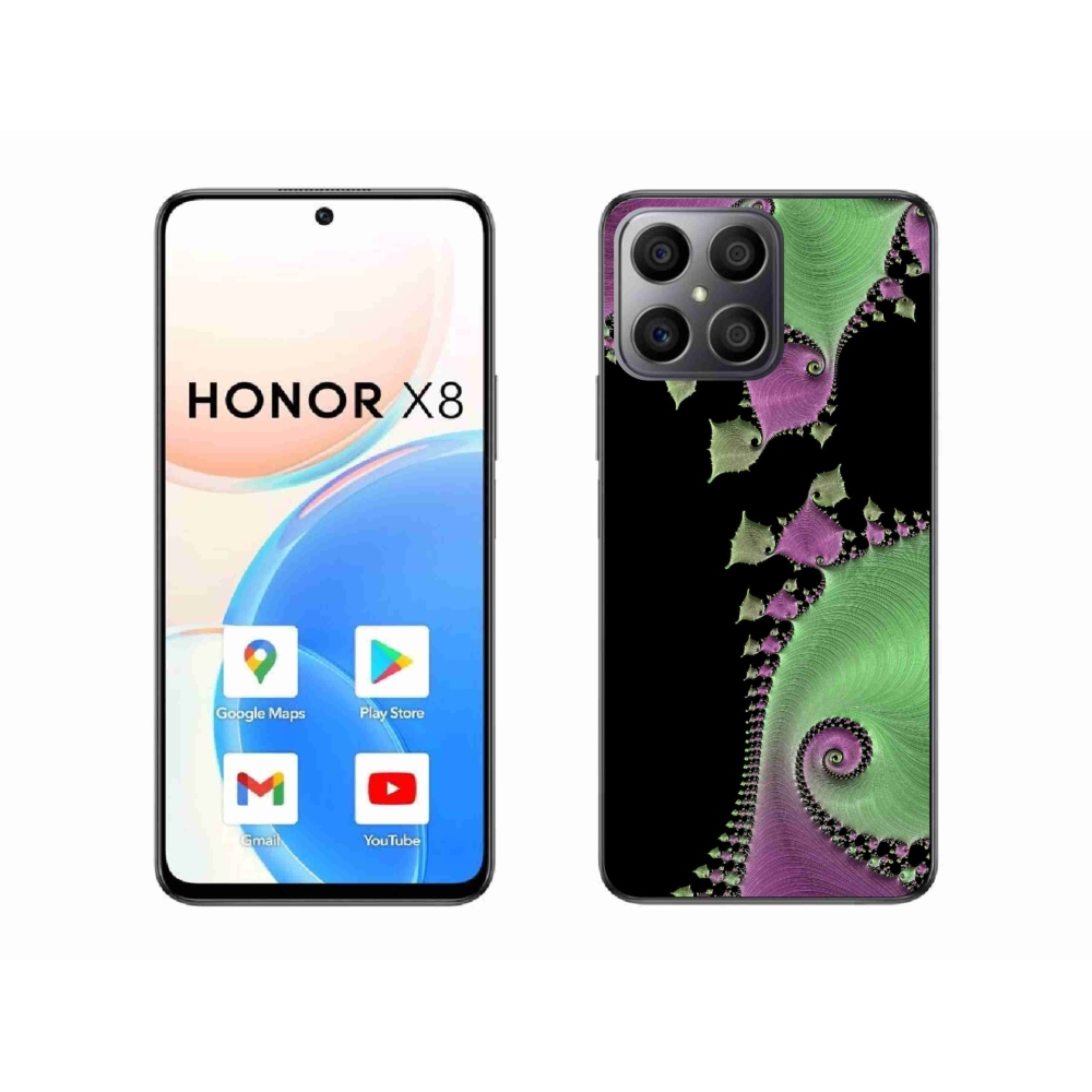 Gélový kryt mmCase na Honor X8 - abstraktný motív 20