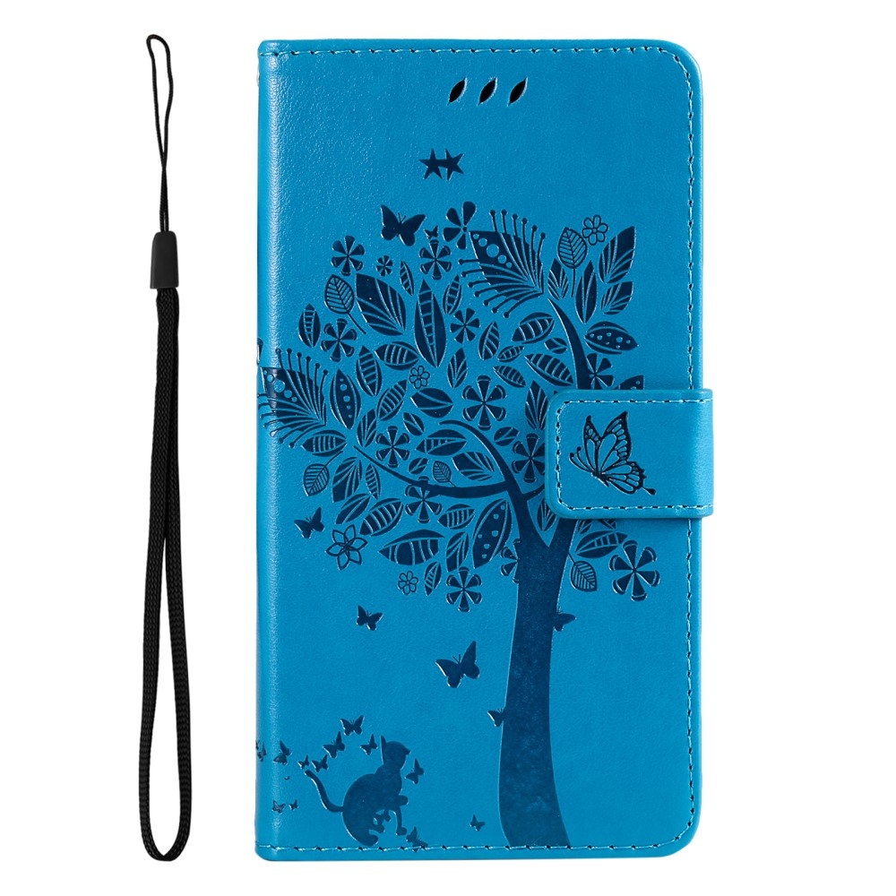 Trees knižkové puzdro na Xiaomi Redmi Note 13 - modré