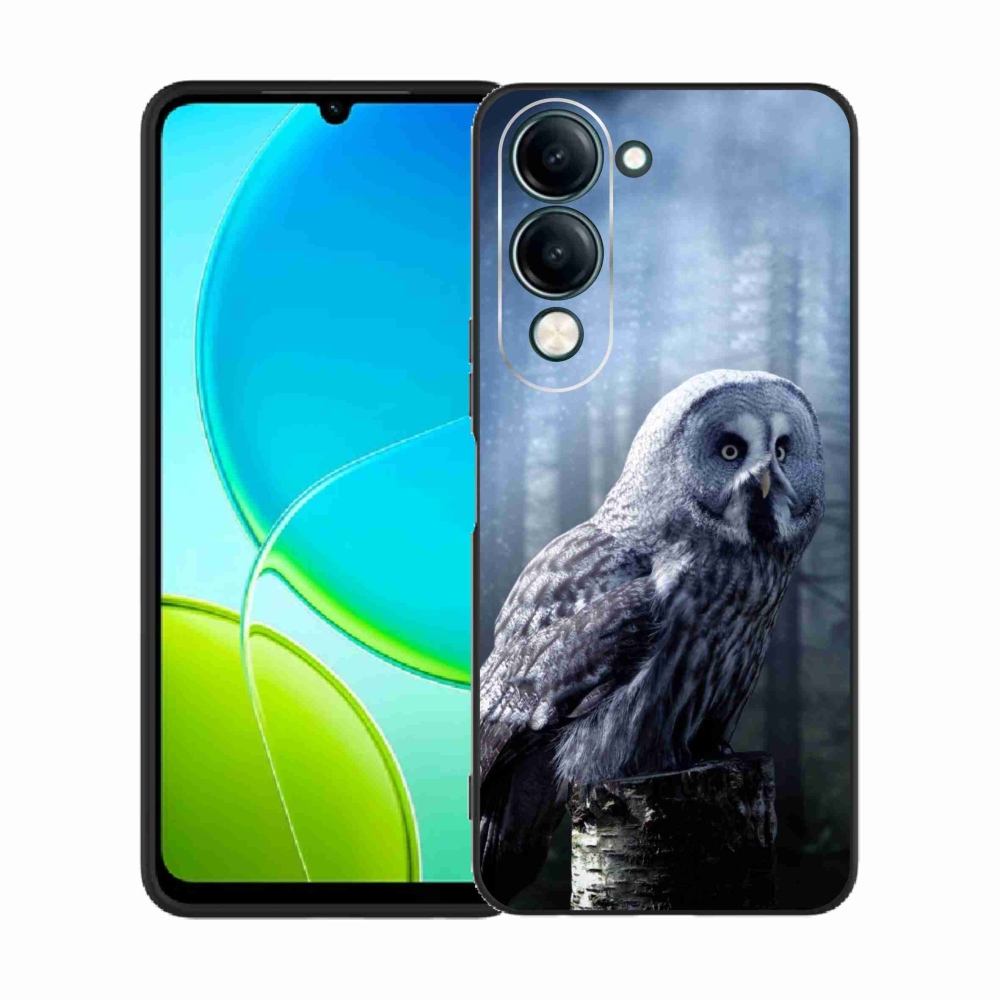 Gélový kryt mmCase na Vivo Y29s 5G - sova