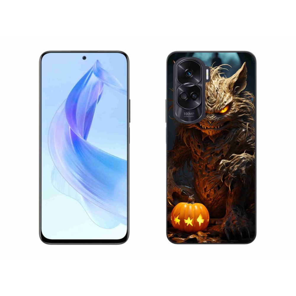 Gélový kryt mmCase na Honor 90 Lite - halloweenska príšera