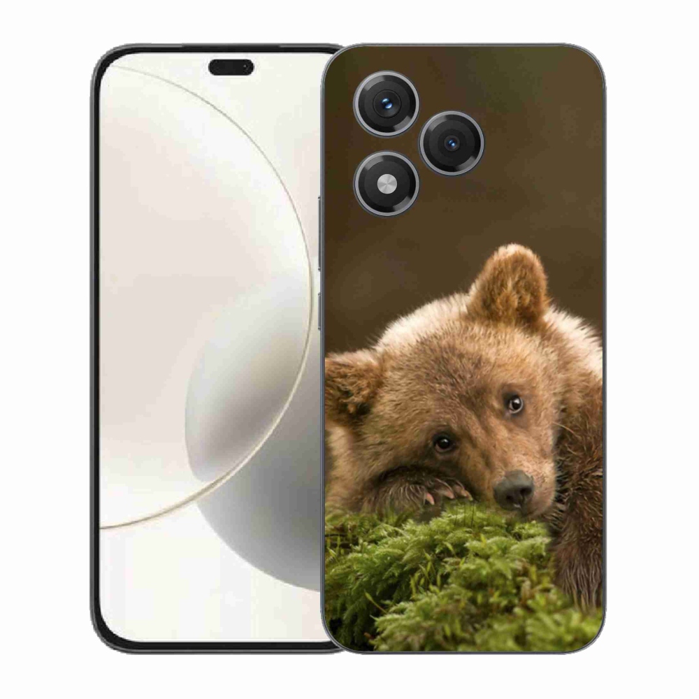 Gélový kryt mmCase na Honor 400 Lite - medveď