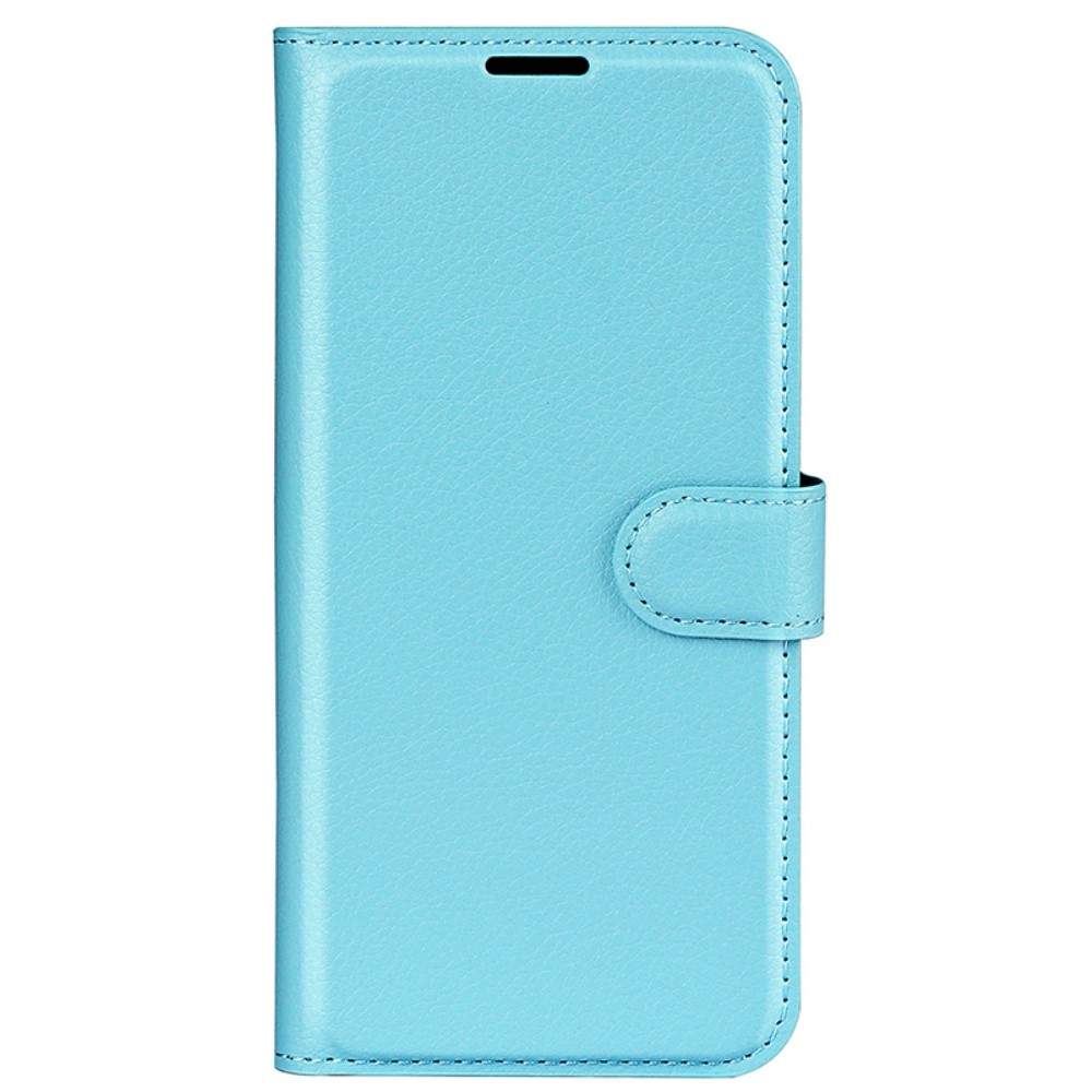 Litchi knižkové púzdro na Samsung Galaxy A35 5G - modré