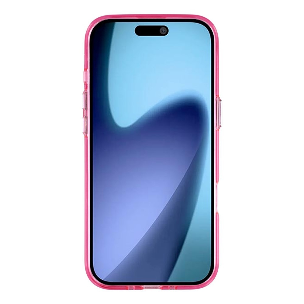 Gélový obal s pevným chrbtom na iPhone 17 Air - ružový