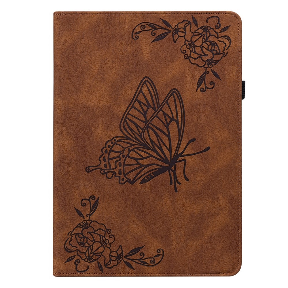 Butterfly zatváracie púzdro na tablet Lenovo Idea Tab Pro 12.7 - hnedé
