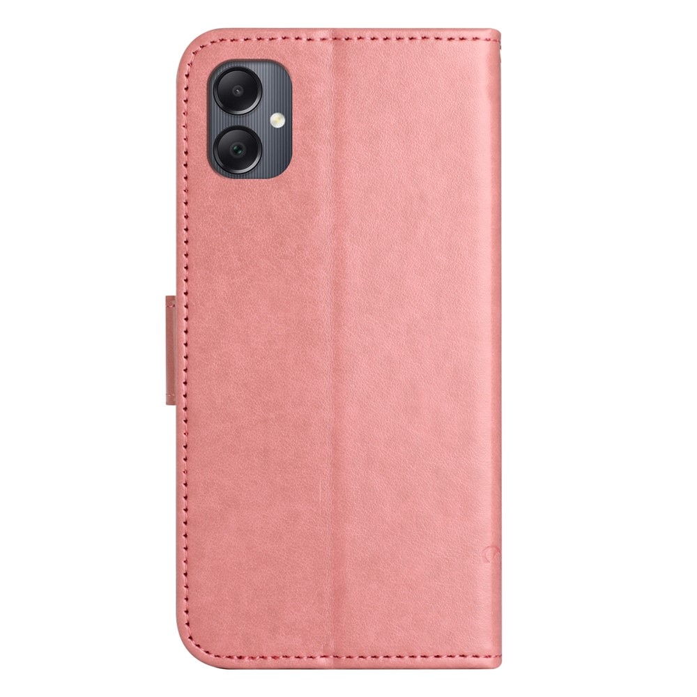 Flower knižkové púzdro na Samsung Galaxy A07 4G - ružové