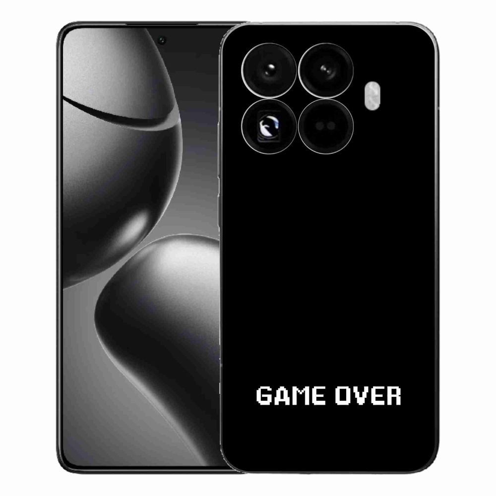 Gélový kryt mmCase na Xiaomi 15T Pro - game over čierne pozadie