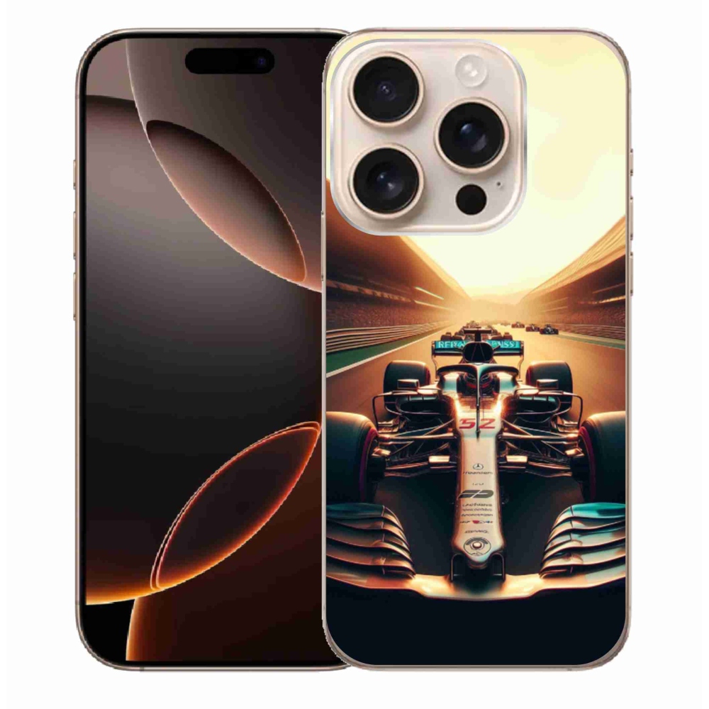 Gélový kryt mmCase na iPhone 16 Pro Max - formula 1