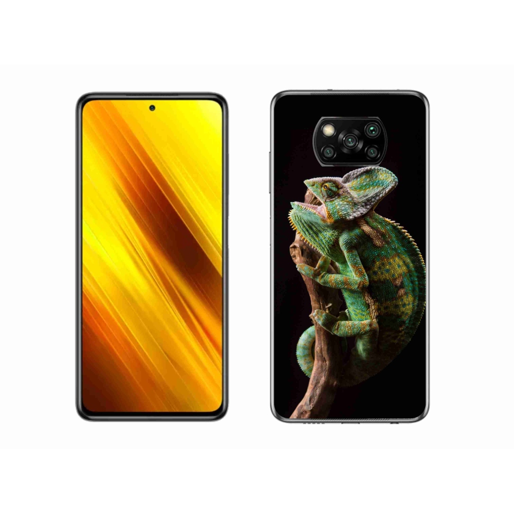 Gélový kryt mmCase na Xiaomi Poco X3 Pro - chameleón