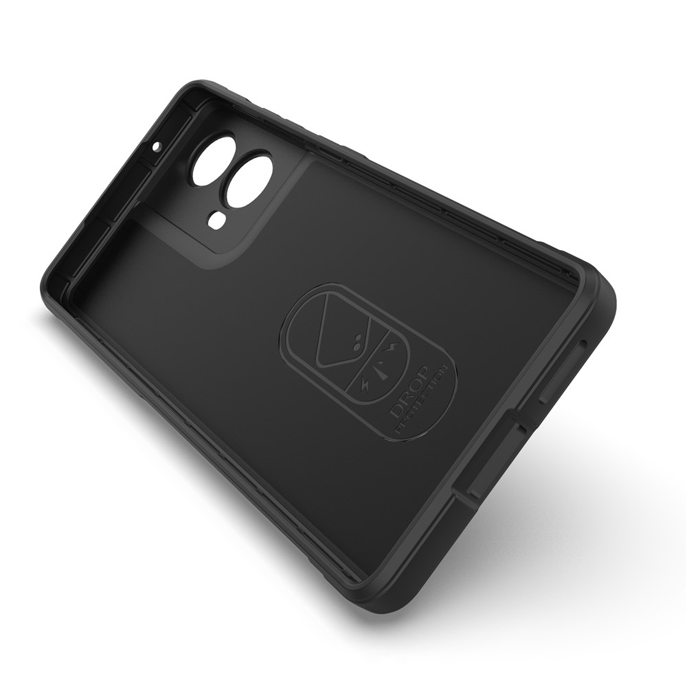 Rugg odolný gélový obal na Motorola Moto G85 5G - čierny