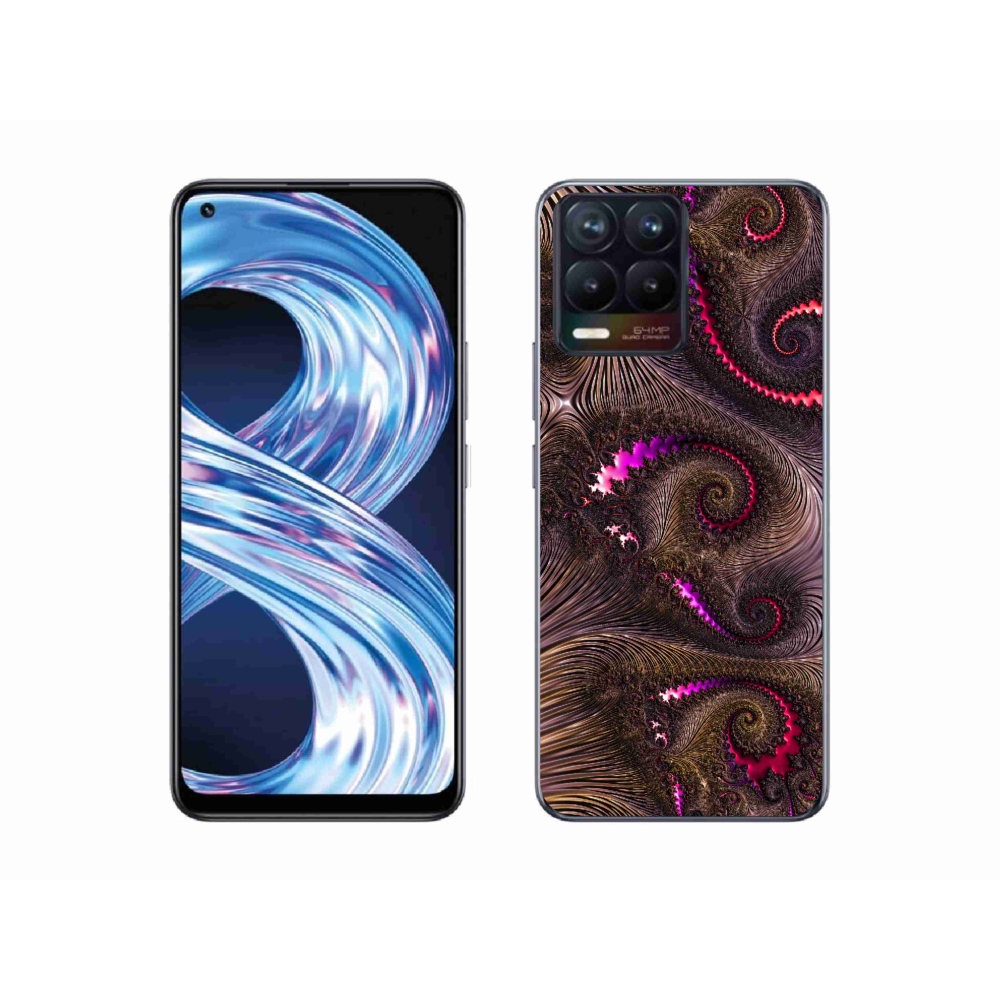 Gélový kryt mmCase na Realme 8 Pro - abstraktný motív 24