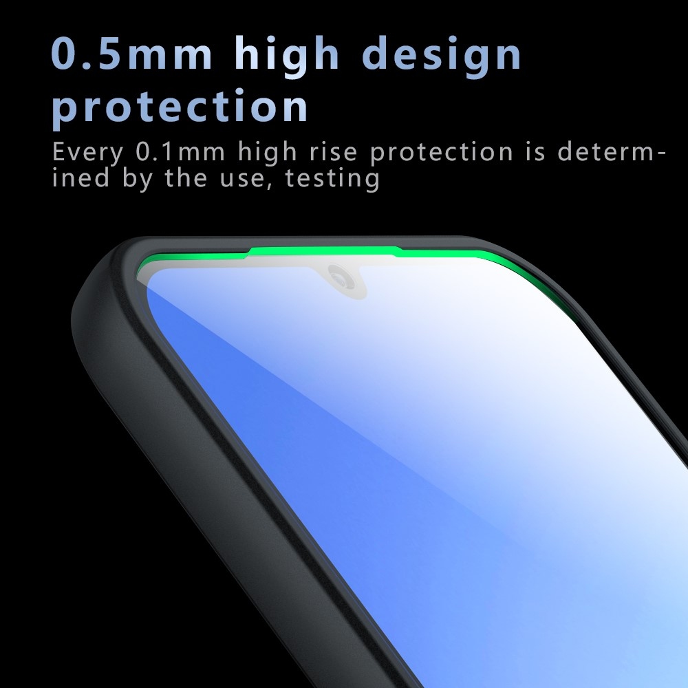 Case matný gélový obal s MagSafe na Xiaomi Redmi 15C 4G/5G (173mm) - čierny
