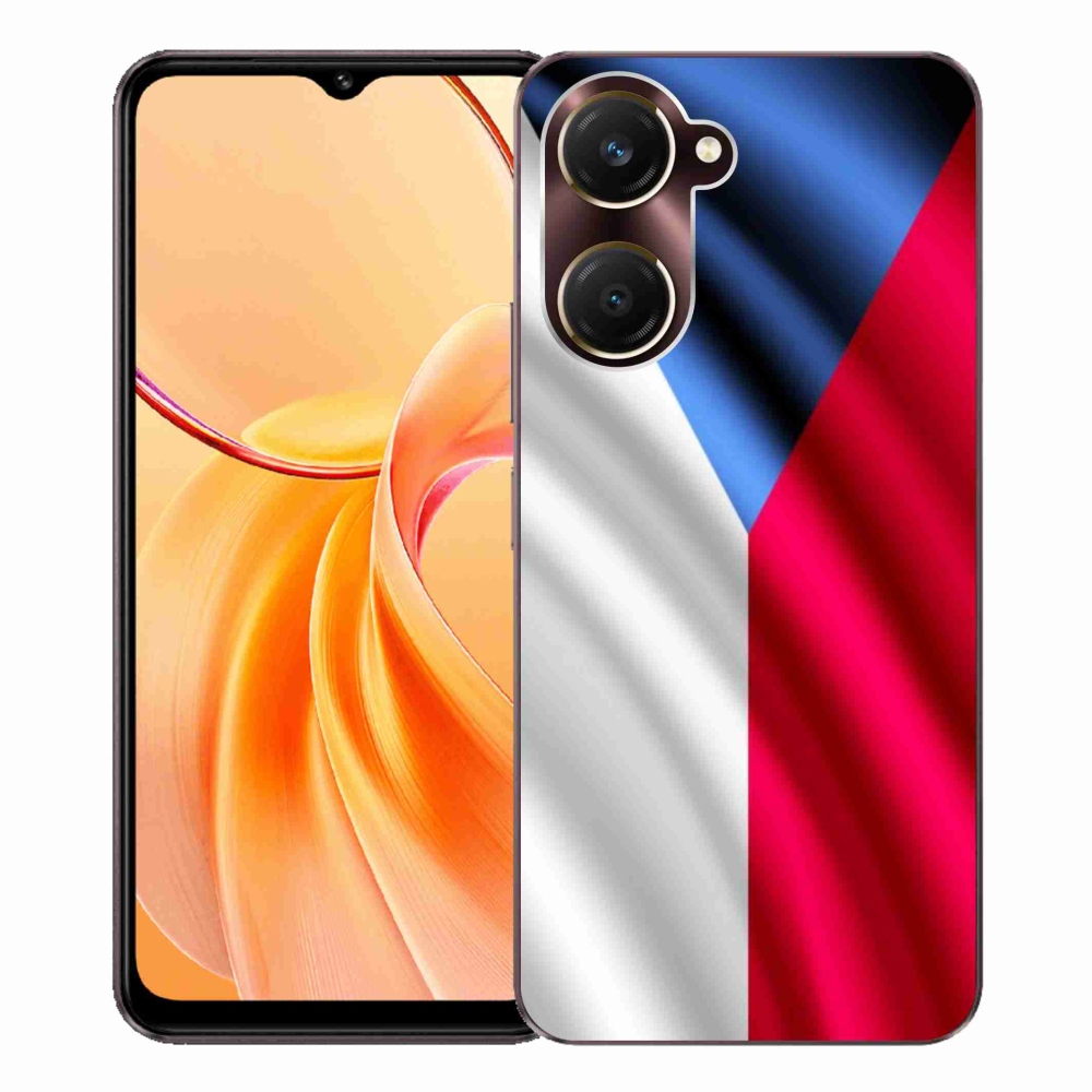 Gélový kryt mmCase na Vivo Y28s 5G - česká vlajka
