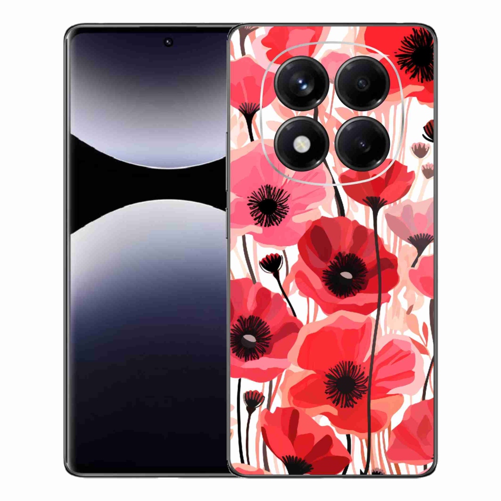 Gélový kryt mmCase na Xiaomi Redmi Note 14 Pro - vlčí mak 1