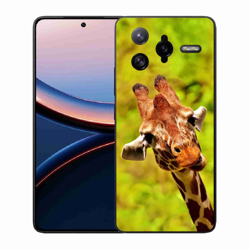 Gélový kryt mmCase na Xiaomi Poco F7 Ultra - žirafa
