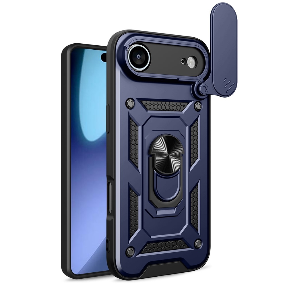 Ring odolný kryt na iPhone 17 Air - modrý
