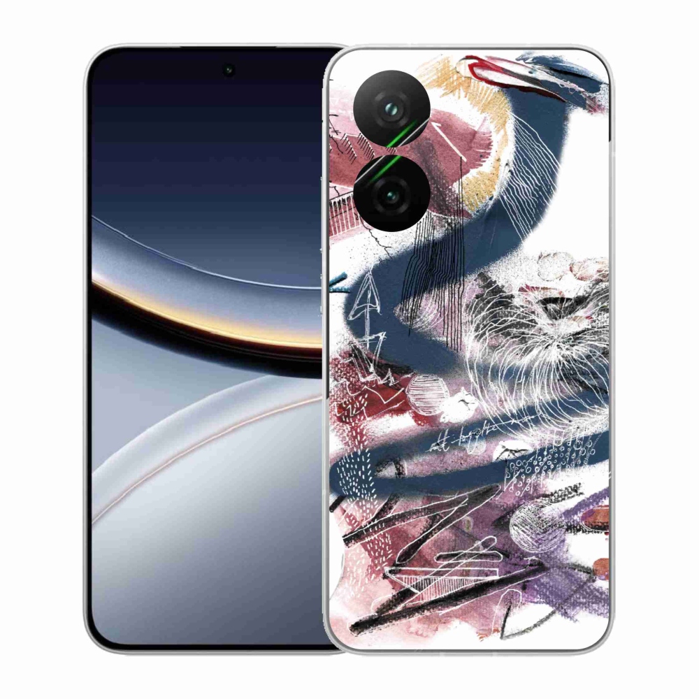 Gélový kryt mmCase na Xiaomi Poco F7 5G - abstraktný motív 28