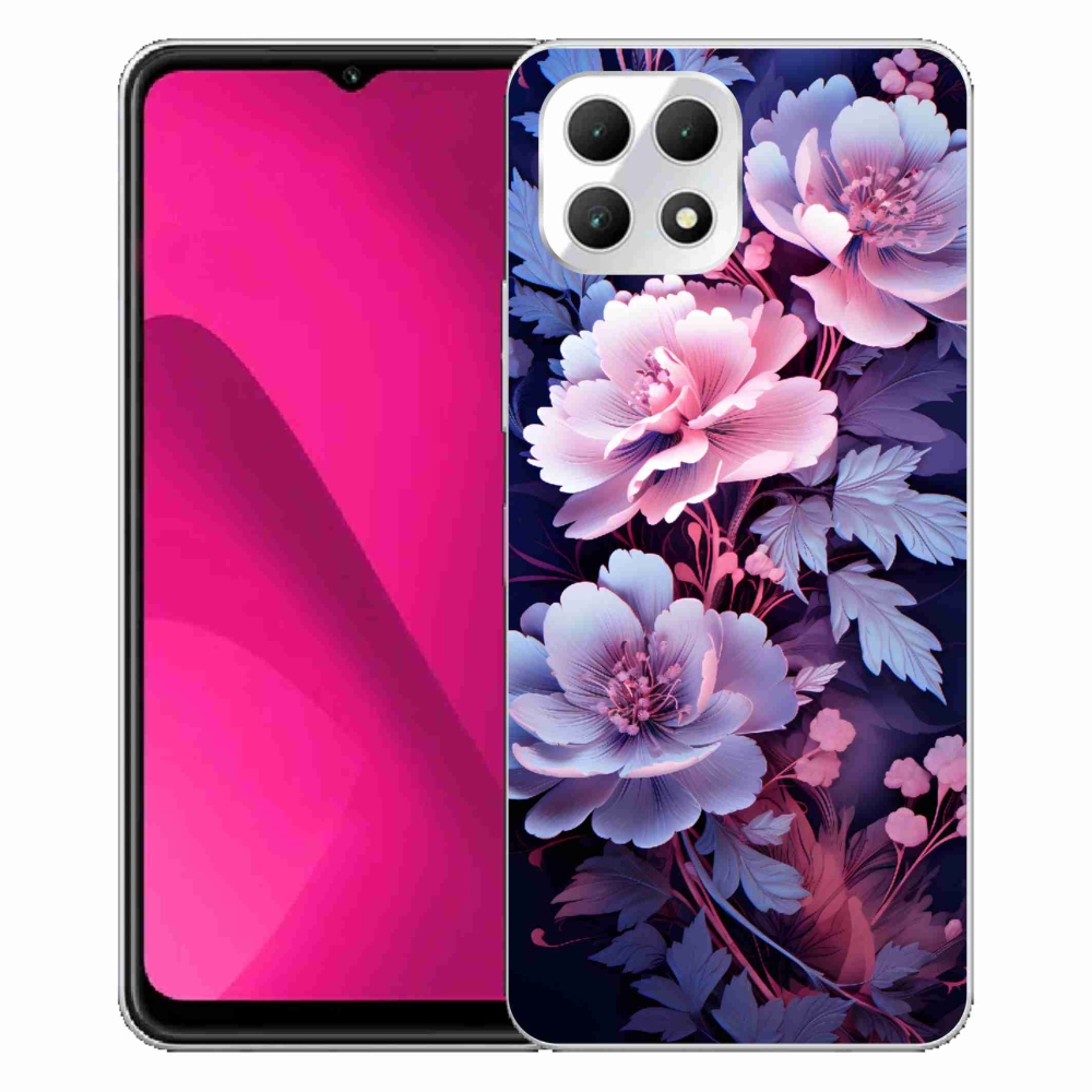 Gélový kryt mmCase na T-Mobile T Phone 2 - kvety 11