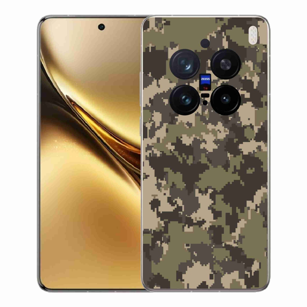 Gélový kryt mmCase na Vivo X200 Pro 5G - maskáčový vzor 12