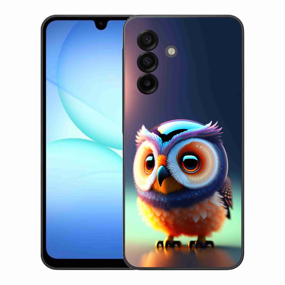 Gélový kryt mmCase na Samsung Galaxy A17 5G - sovička