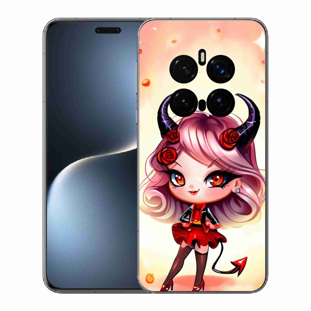 Gélový kryt mmCase na Honor Magic 7 Pro 5G - kreslená čertica