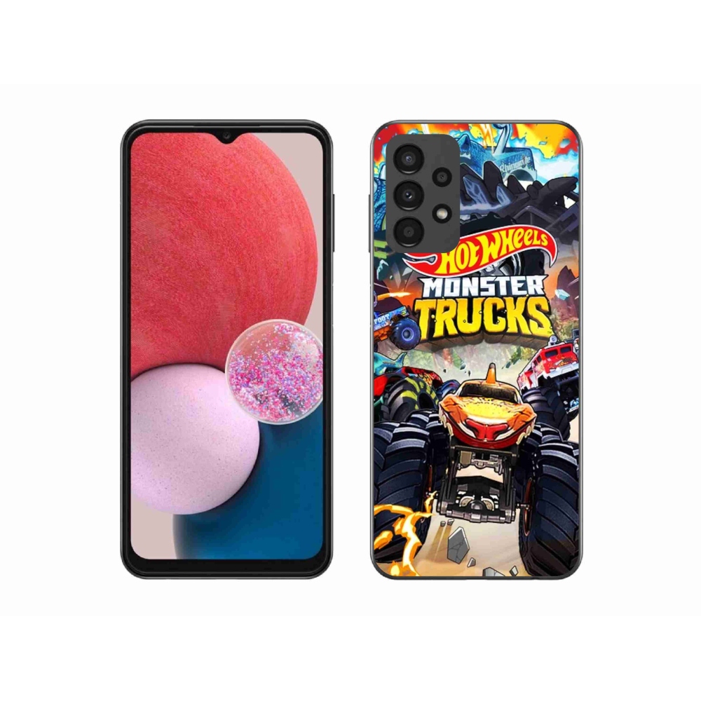 Gélový kryt mmCase na Samsung Galaxy A13 4G - hot wheels 2