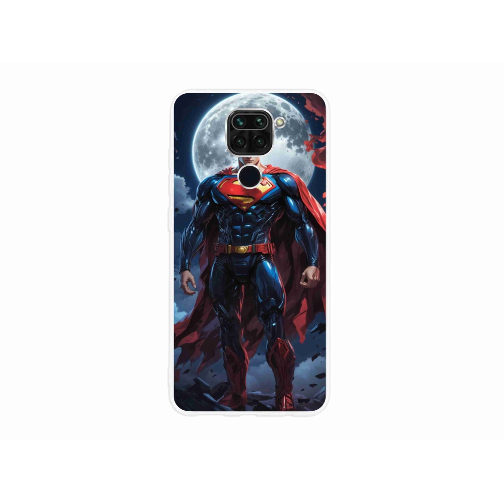 Gelový kryt mmCase na Xiaomi Redmi Note 9 - superman