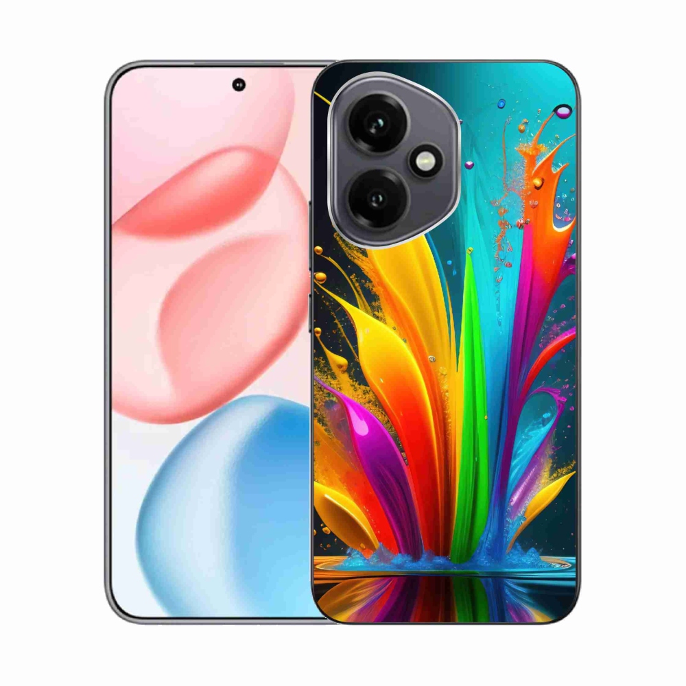 Gélový kryt mmCase na Honor 400 - abstraktný motív 1
