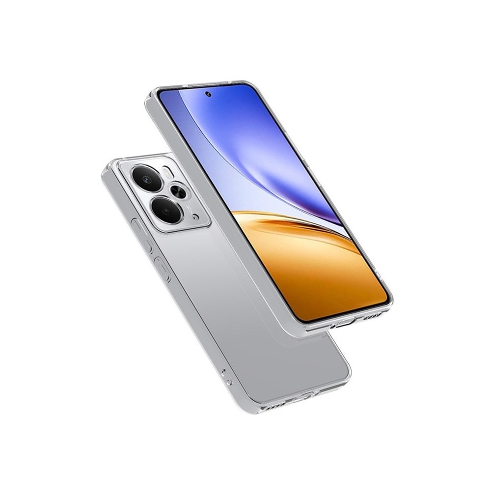 Priehľadný gélový obal na Realme 14T 5G - priehľadný